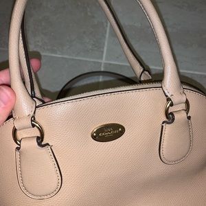 Coach Cora Dome Satchel - Beechwood Leather